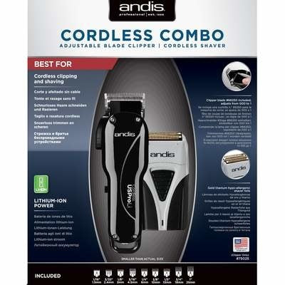 Combo Cordless Clipper  + Shaver