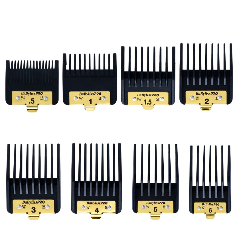 Clipper Attachment Combs Premium 4Artists (8 Pcs)