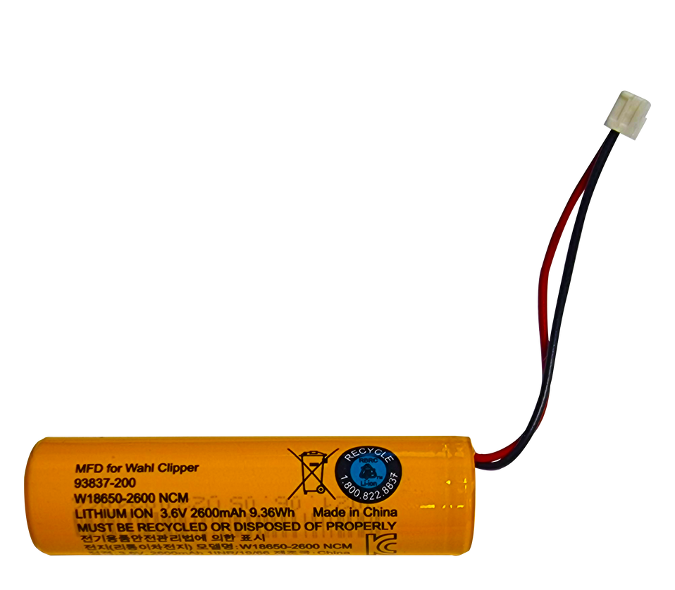 Wahl Super Taper Cordless / Magic Clip Cordless/Senior Cordless / Beretto Lithium-Ion Battery